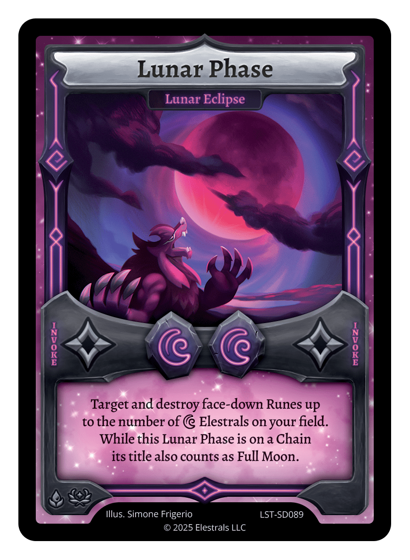 Lunar Phase - Lunar Eclipse - LST-SD089